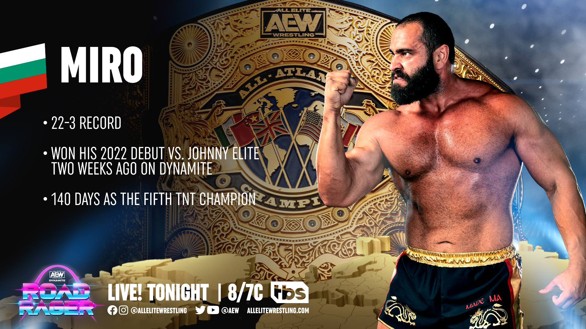 Miro advances to AEW x NJPW Forbidden Door All-Atlantic title match