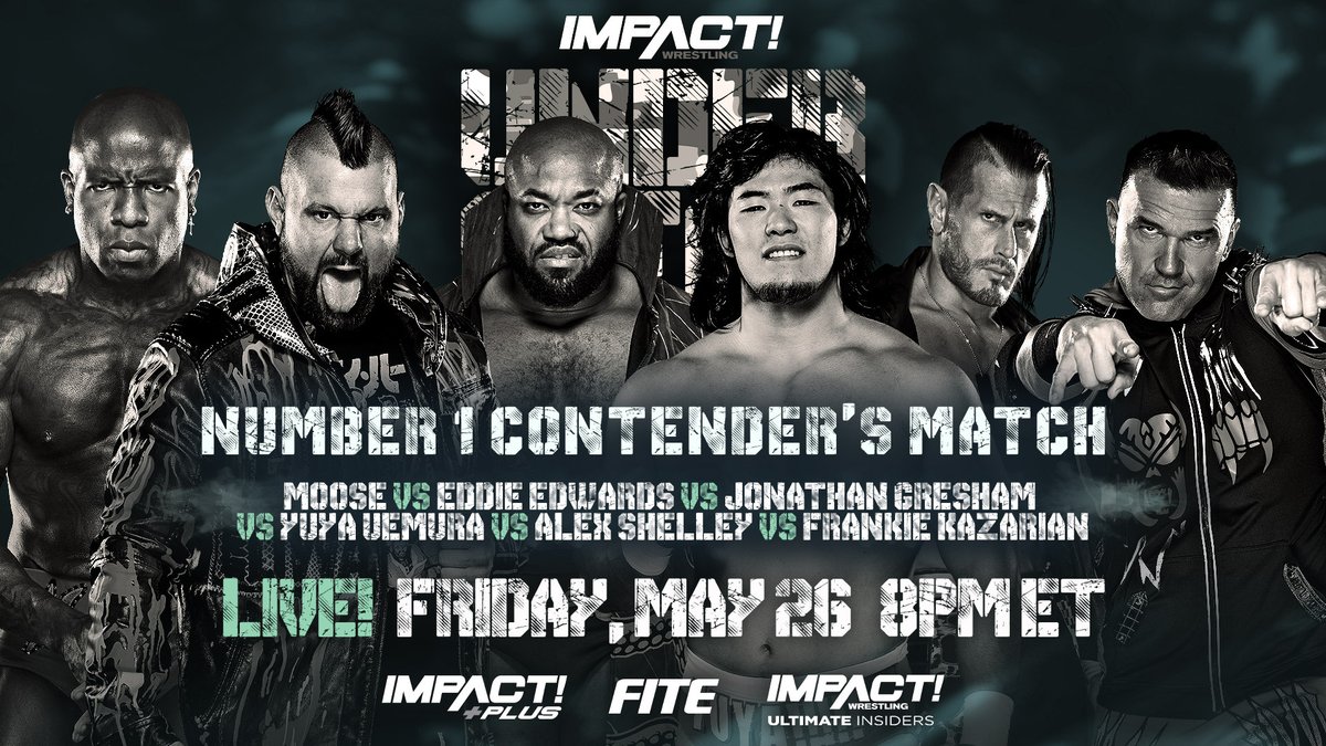 Six-way no. 1 contender’s match set for Impact Under Siege