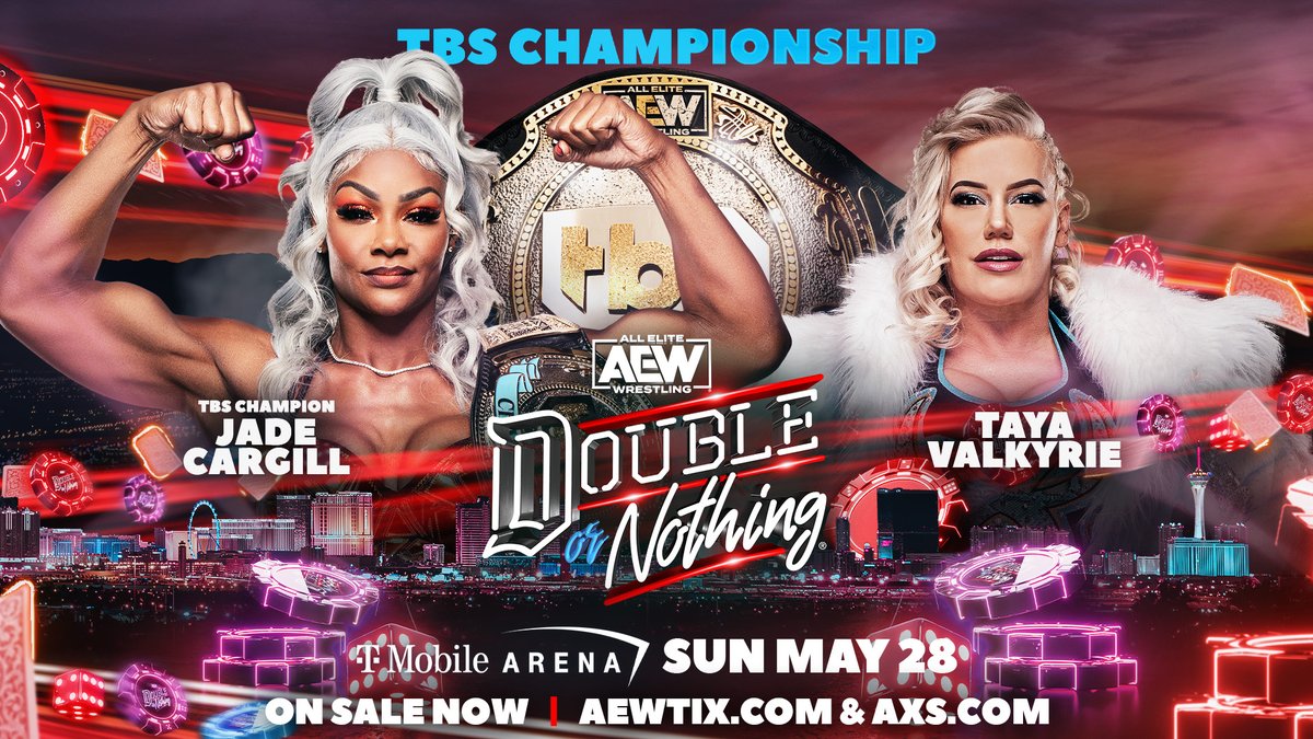 TBS title rematch, trios match announced for AEW Double or Nothing