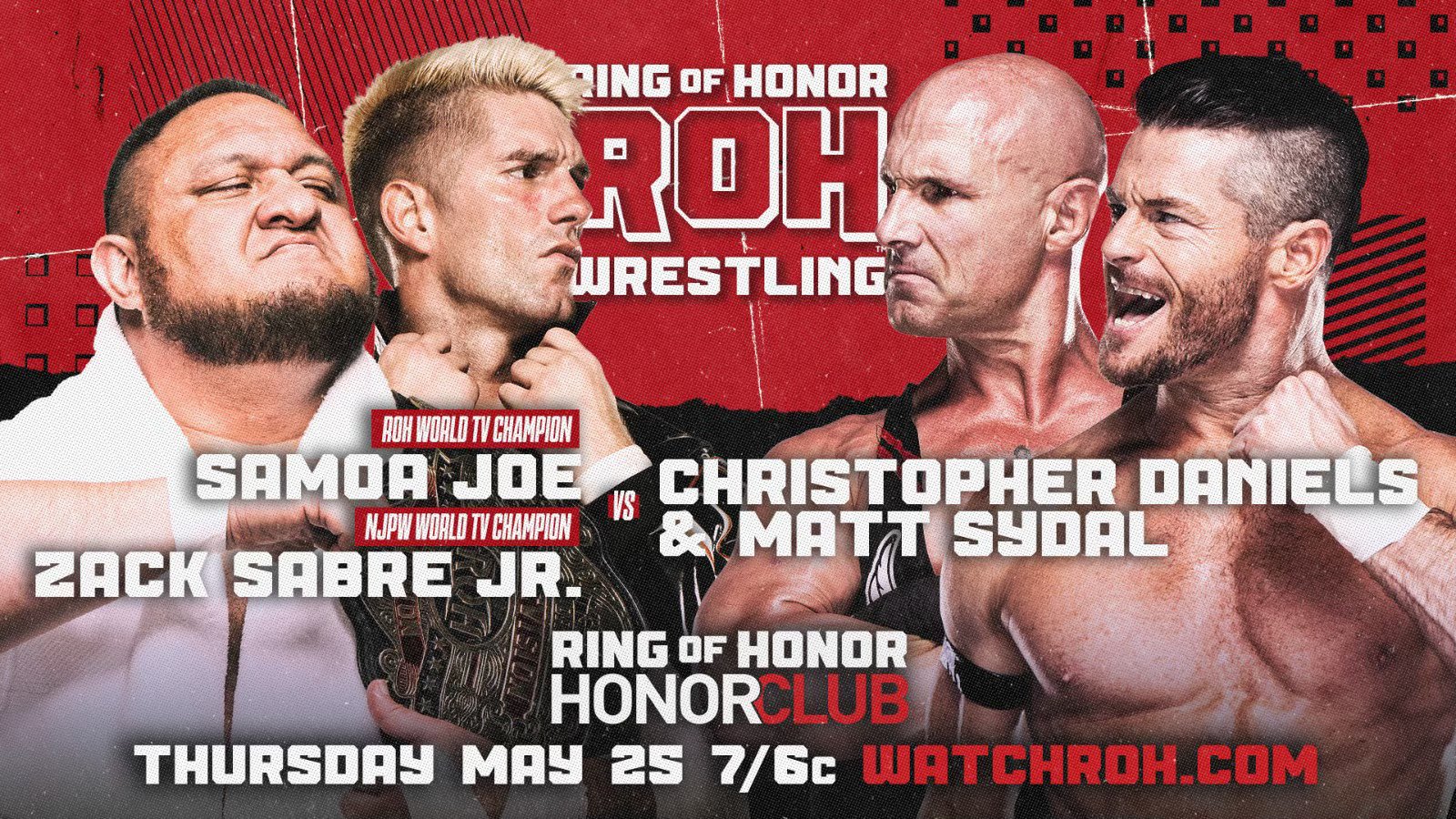 19-match lineup announced for Ring of Honor TV