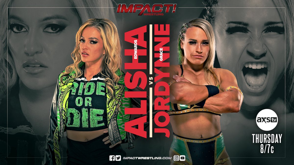 Jordynne Grace vs. Alisha Edwards announced for Impact