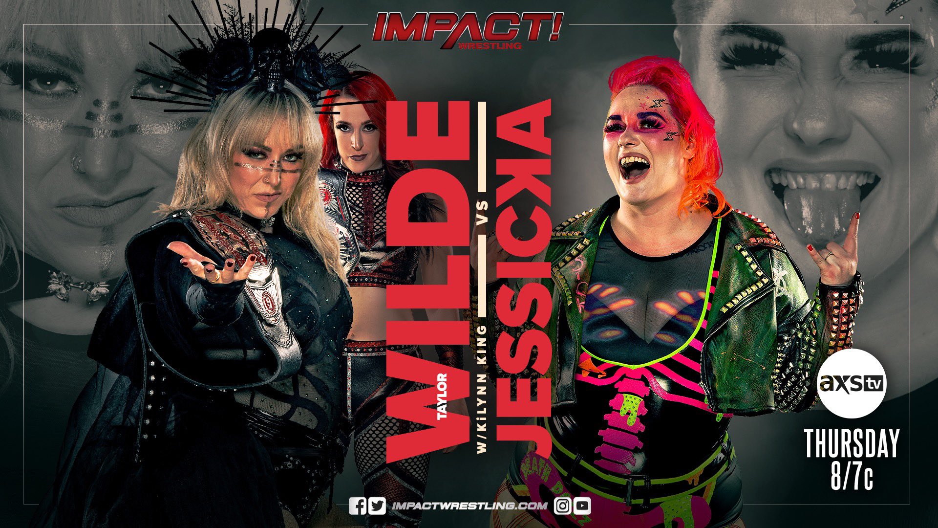 Taylor Wilde vs. Jessicka announced for Impact Wrestling