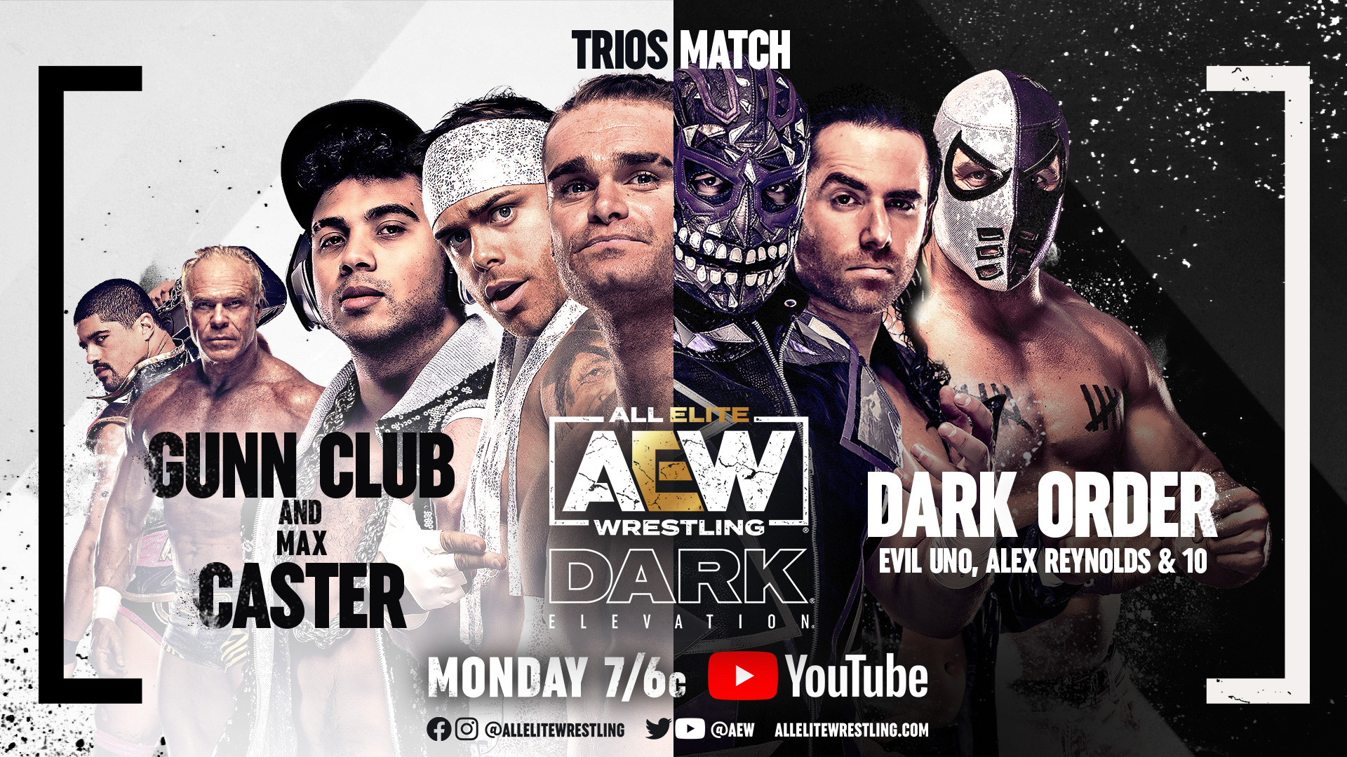 AEW Dark Elevation results: Max Caster & Gunn Club vs. Dark Order