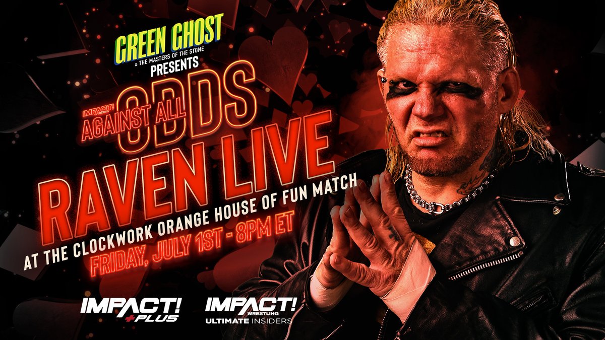 Raven to appear at Impact Against All Odds
