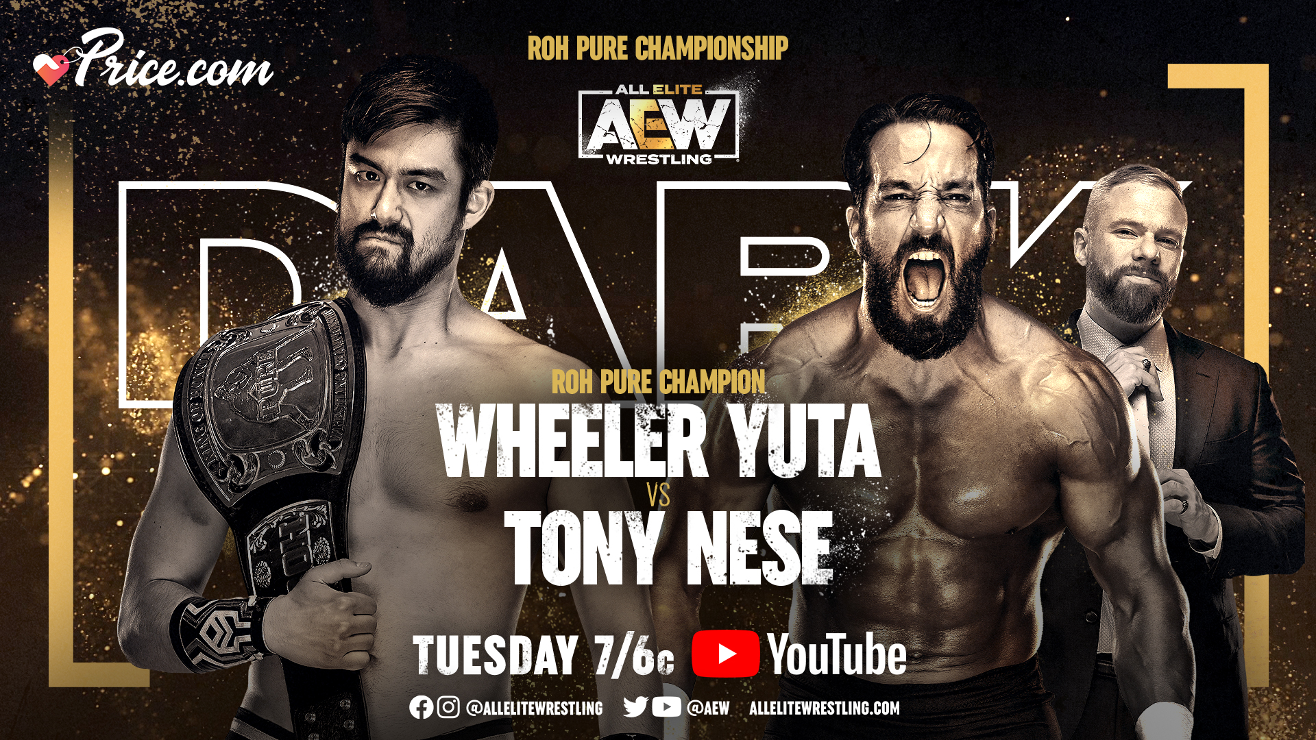 ROH Pure title match set for AEW Dark