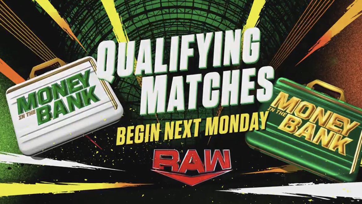 Money in the Bank qualifiers to begin on next WWE Raw
