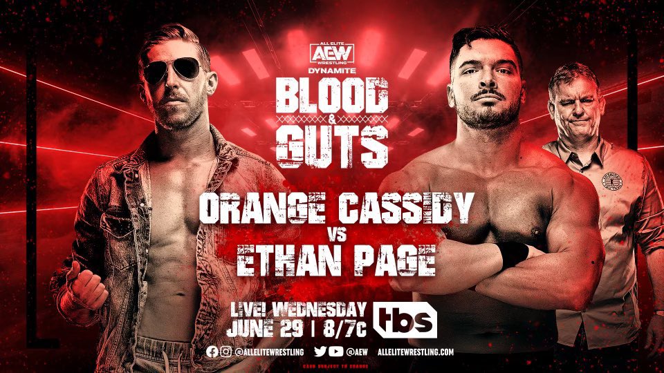 Orange Cassidy vs. Ethan Page set for AEW Dynamite Blood & Guts