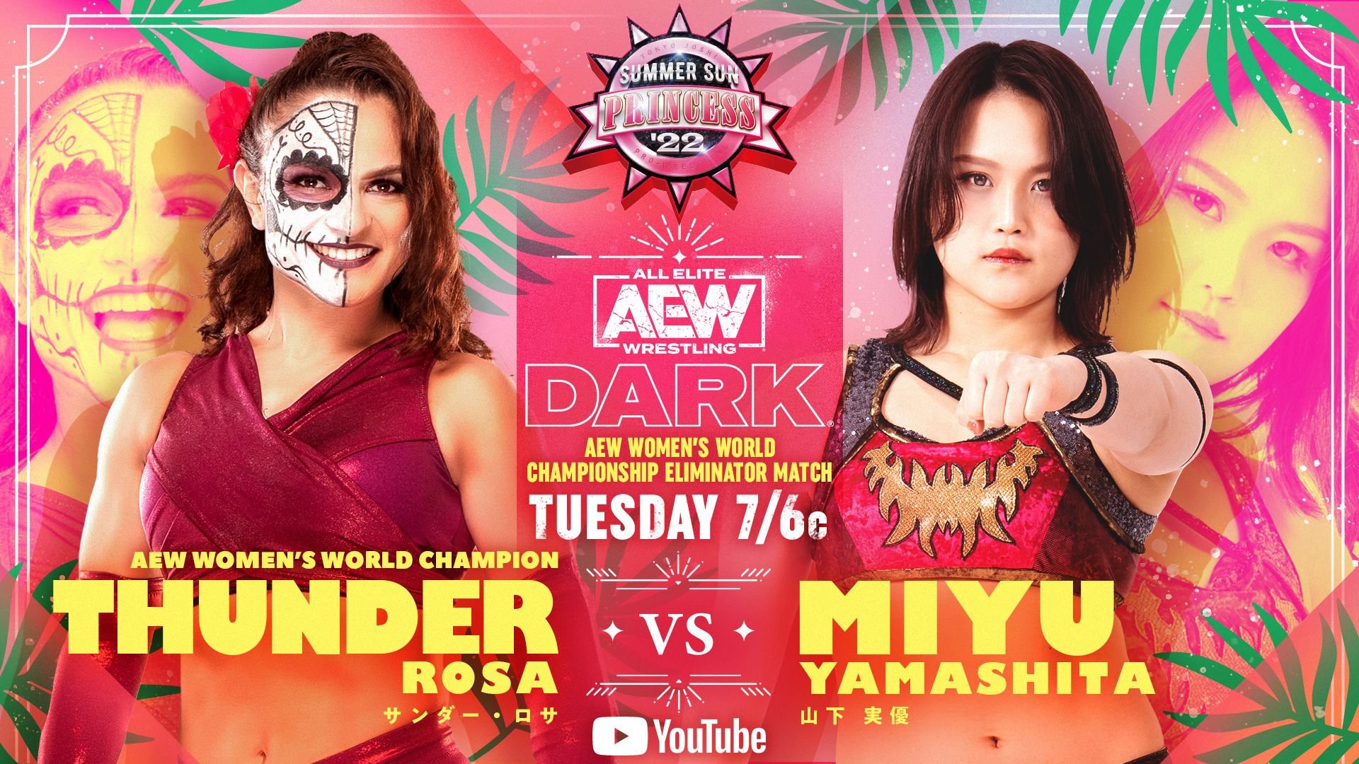Thunder Rosa vs. Miyu Yamashita TJPW match to air on AEW Dark