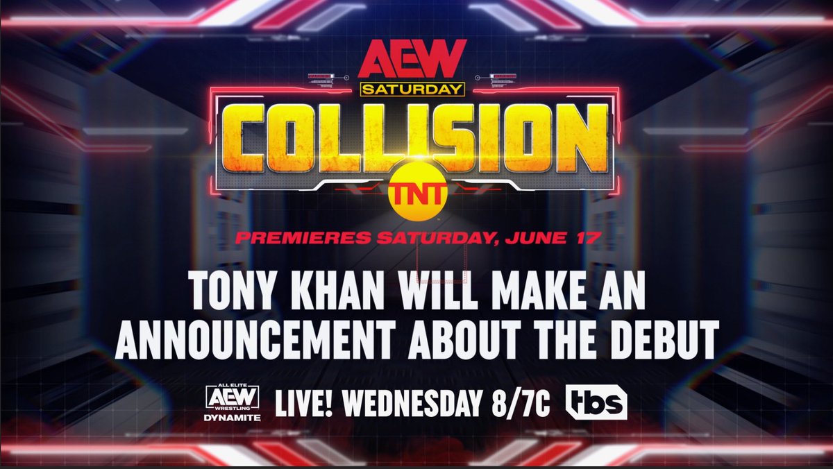Tony Khan to make announcement about AEW Collision debut show on Dynamite