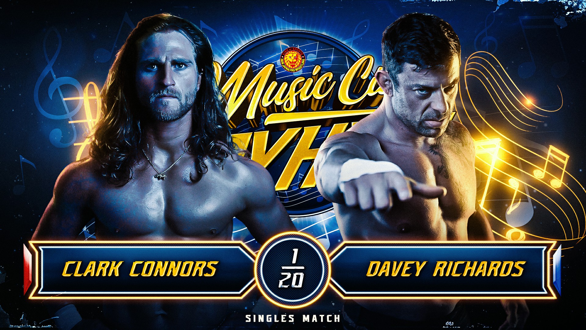 Davey Richards vs. Clark Connors set for NJPW Music City Mayhem