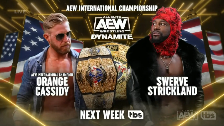 International title match announced for next AEW Dynamite