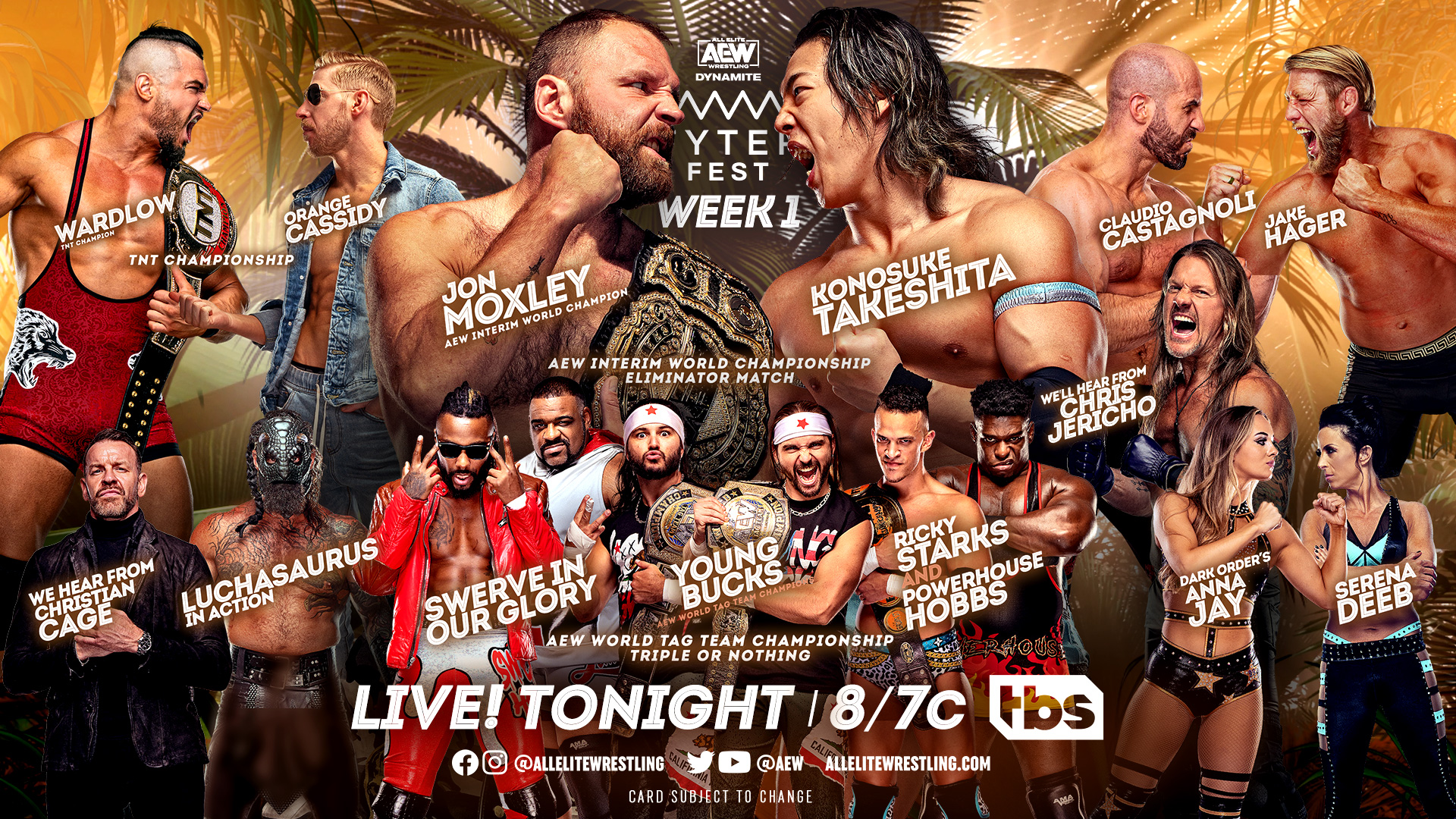 AEW Dynamite live results: Fyter Fest week one