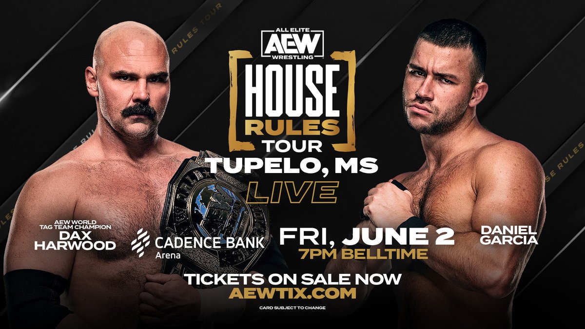 AEW House Rules Friday results: Dax Harwood vs. Daniel Garcia, two title bouts