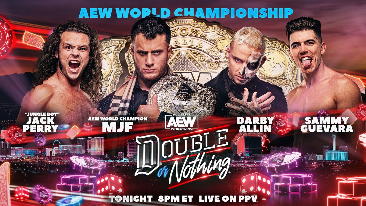 AEW Double or Nothing live results: Four Pillars World title match, Anarchy in the Arena