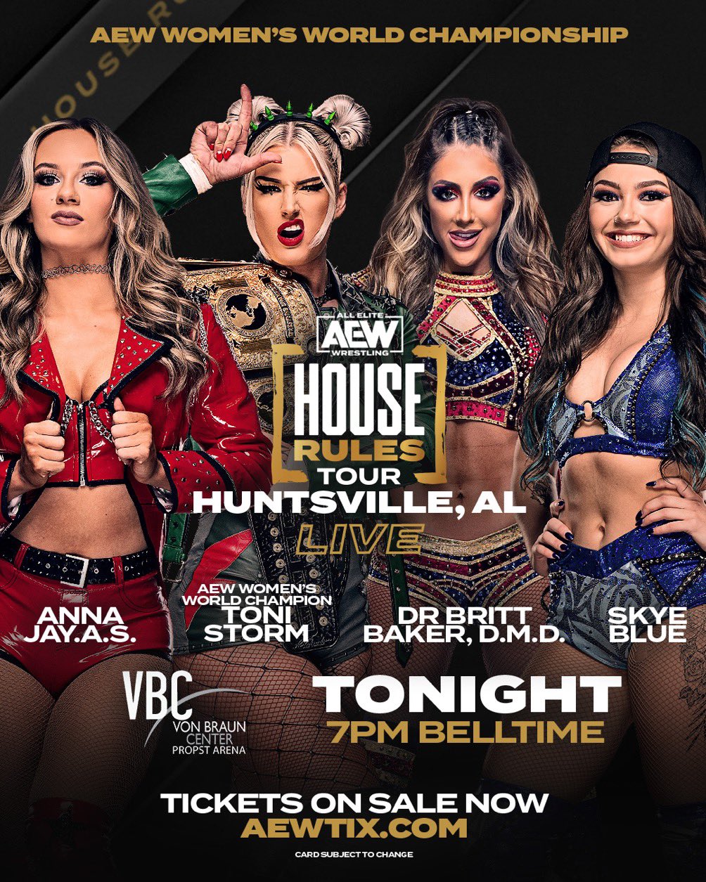AEW House Rules Saturday results: Women’s title four-way