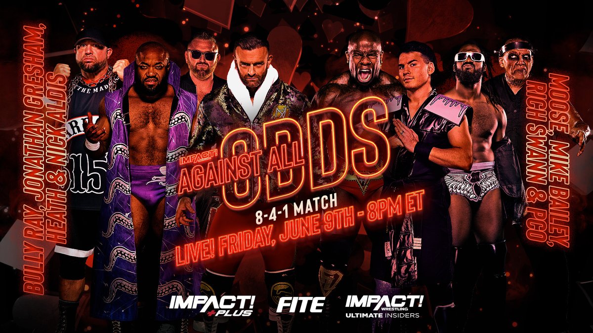 Impact Wrestling to debut 8-4-1 match at Against All Odds
