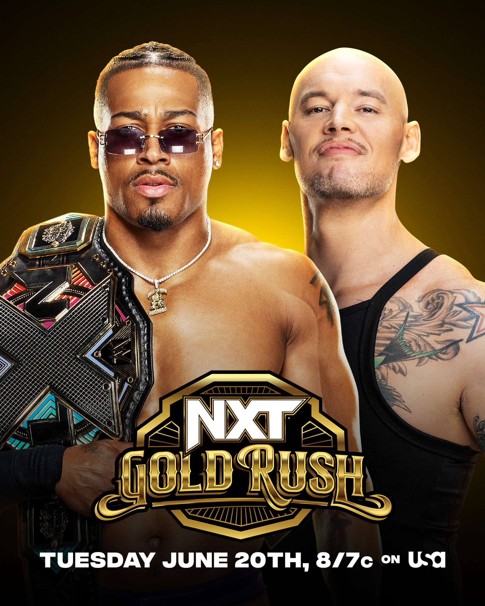 Face-to-face segment, tag match added to WWE NXT Gold Rush