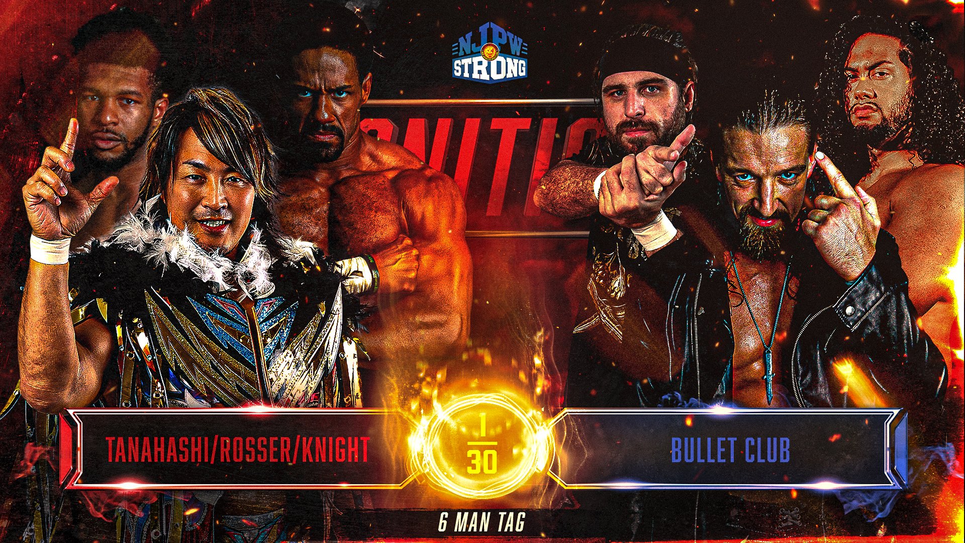 Hiroshi Tanahashi announced for this week’s NJPW Strong