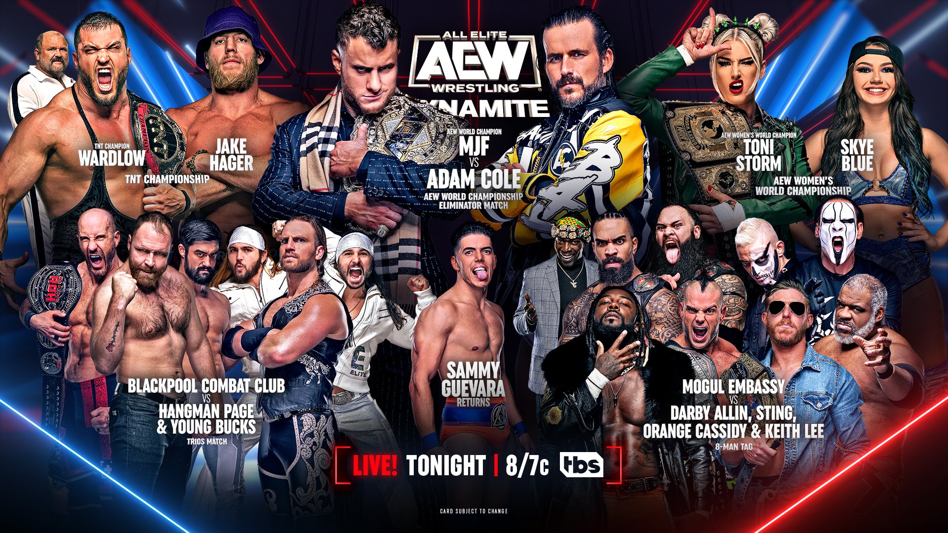 AEW Dynamite live results: MJF vs. Adam Cole World title eliminator