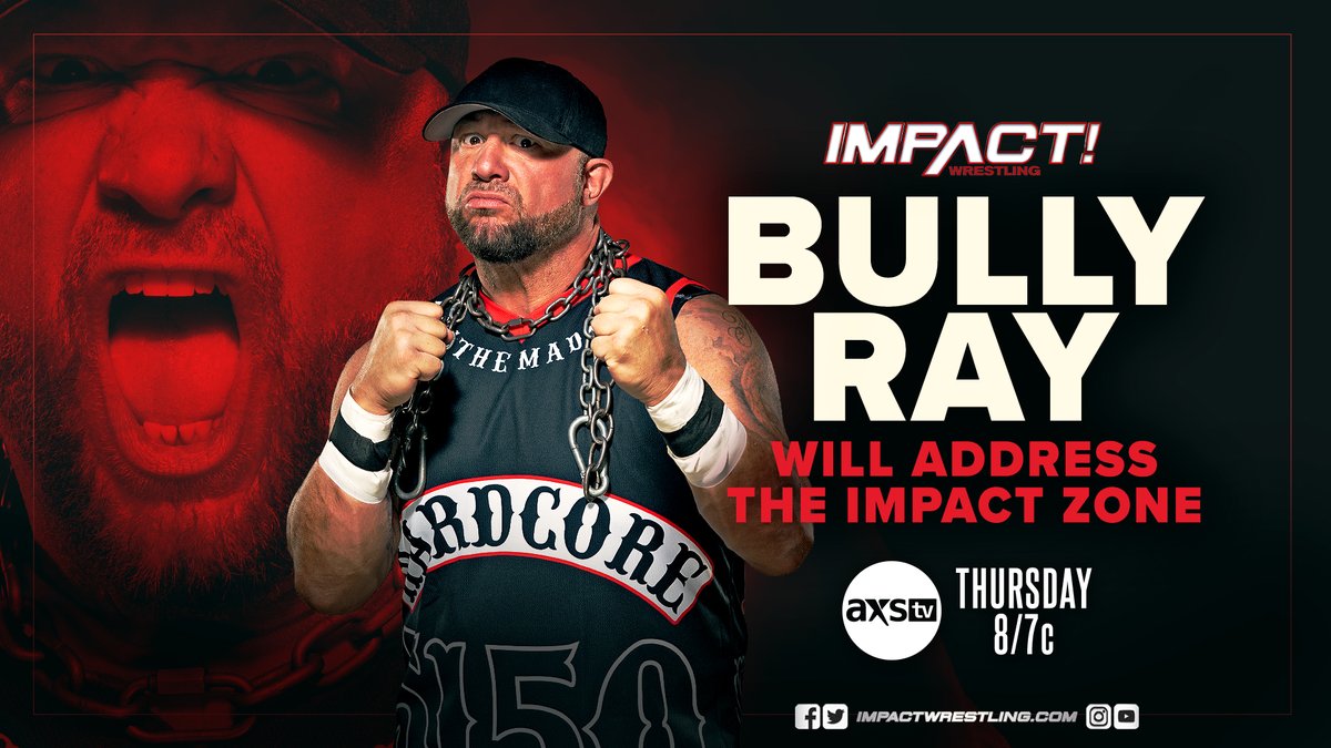 Bully Ray segment, two matches announced for Impact Wrestling