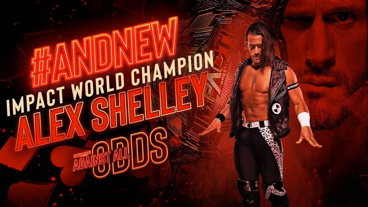Alex Shelley wins Impact World title at Against All Odds