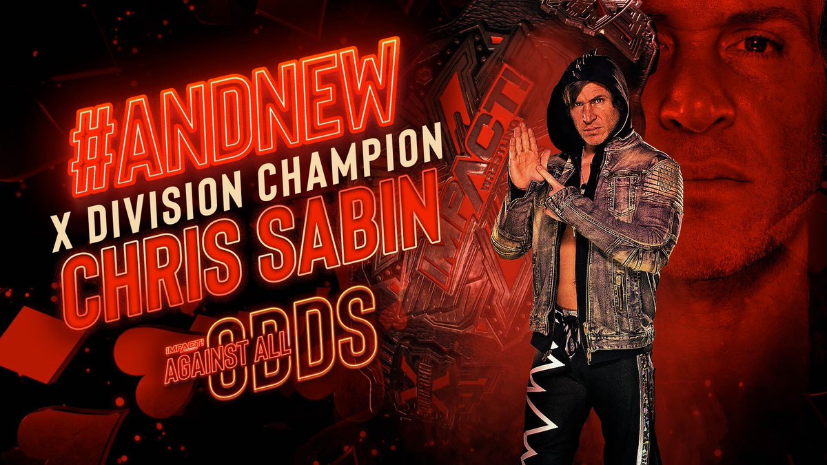Chris Sabin wins X-Division title at Impact Against All Odds