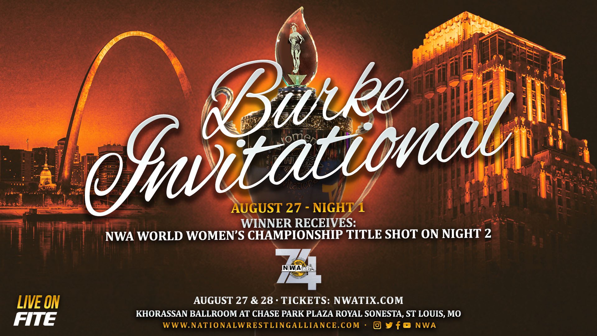 Burke Invitational to return at NWA 74