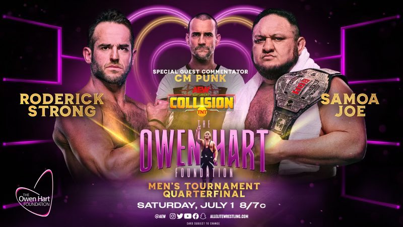 AEW Collision live results: Samoa Joe vs. Roderick Strong, MJF in action