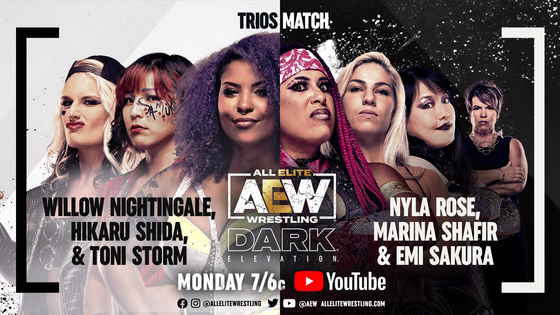 AEW Dark Elevation results: Shida, Storm & Nightingale vs. Sakura, Shafir & Rose