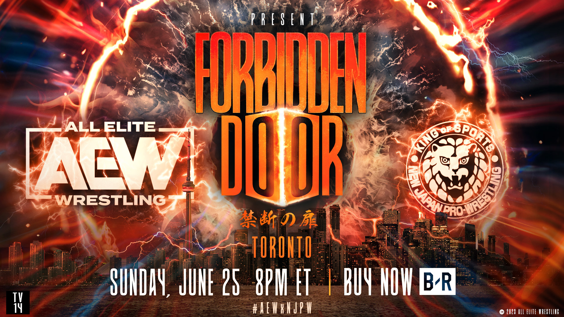 AEW x NJPW Forbidden Door breaks company live gate record
