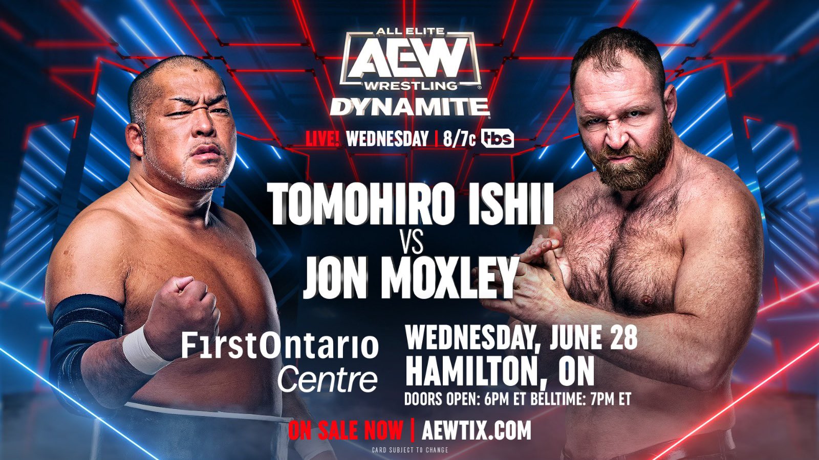 Jon Moxley vs. Tomohiro Ishii set for AEW Dynamite