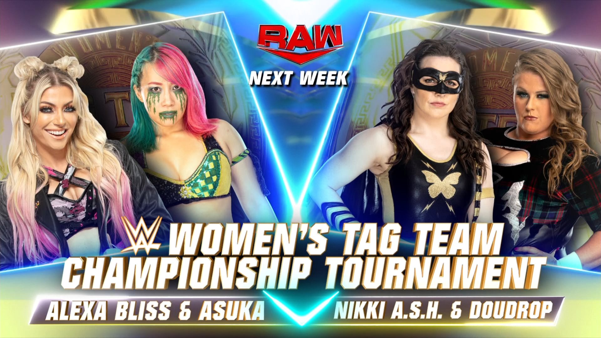 Women’s Tag title tournament match, Riddle interview set for next week’s WWE Raw