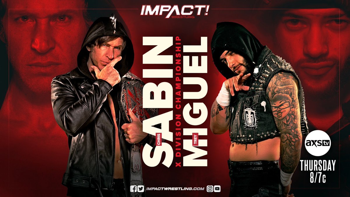 Impact Wrestling live results: Chris Sabin vs. Trey Miguel X-Division title match