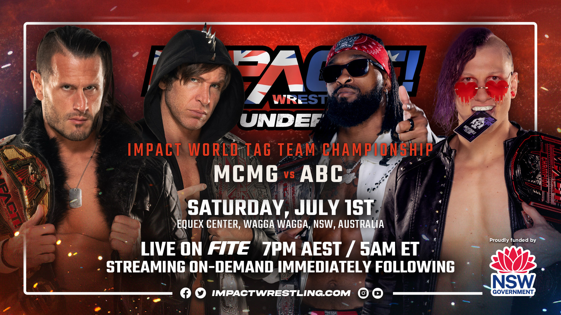Impact Down Under live results: Motor City Machine Guns vs. Chris Bey & Ace Austin