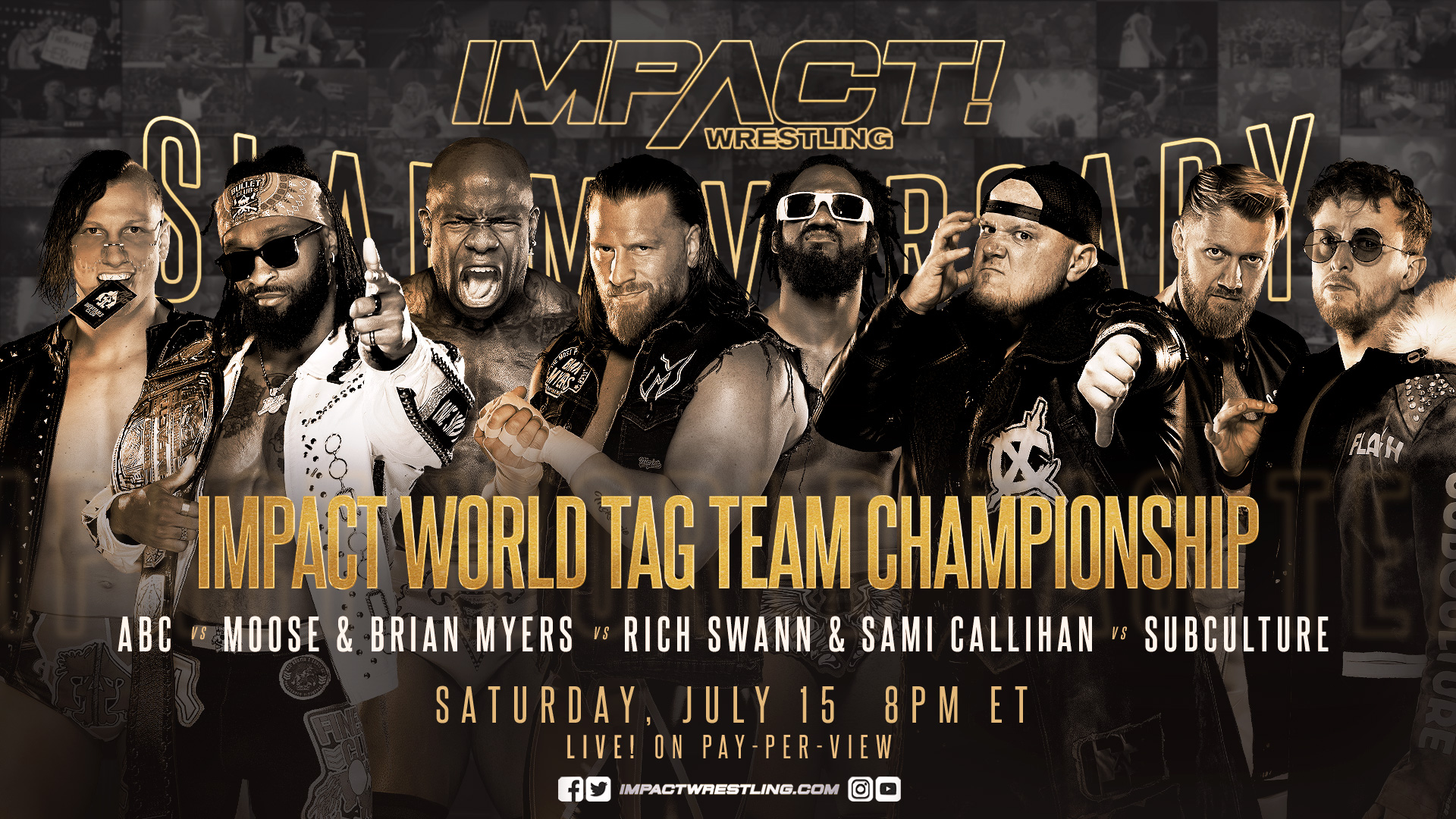 Impact announces Tag Team title match for Slammiversary