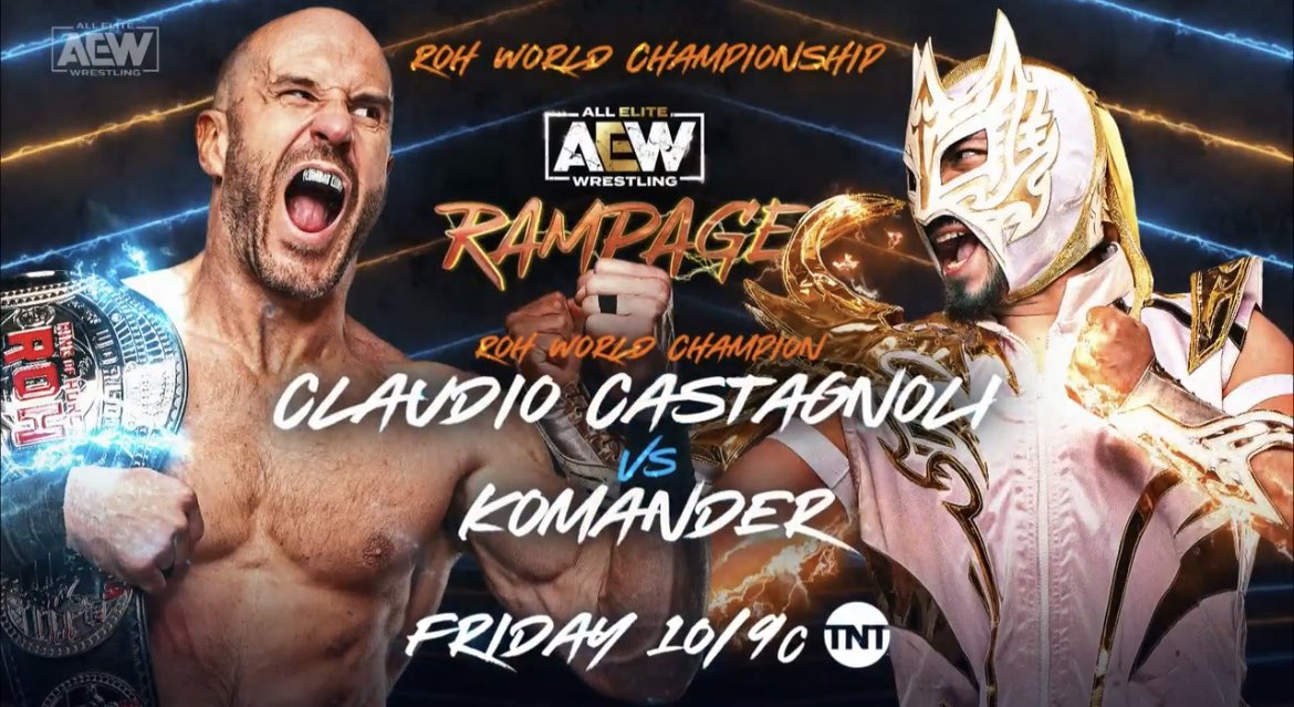 AEW Rampage spoilers from Hamilton: Ring of Honor World title match