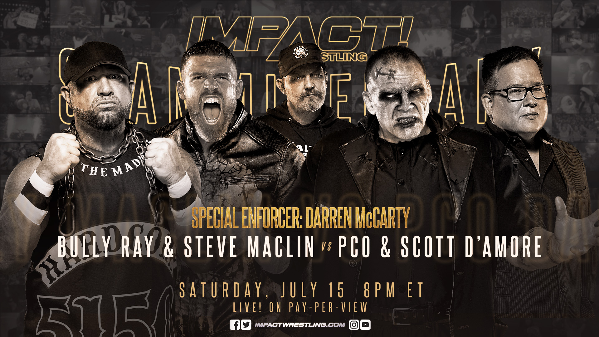 Darren McCarty named special enforcer for Impact Slammiversary tag match