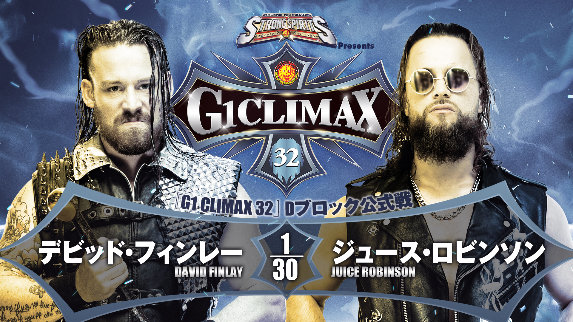 NJPW G1 Climax 32 night six results: David Finlay vs. Juice Robinson