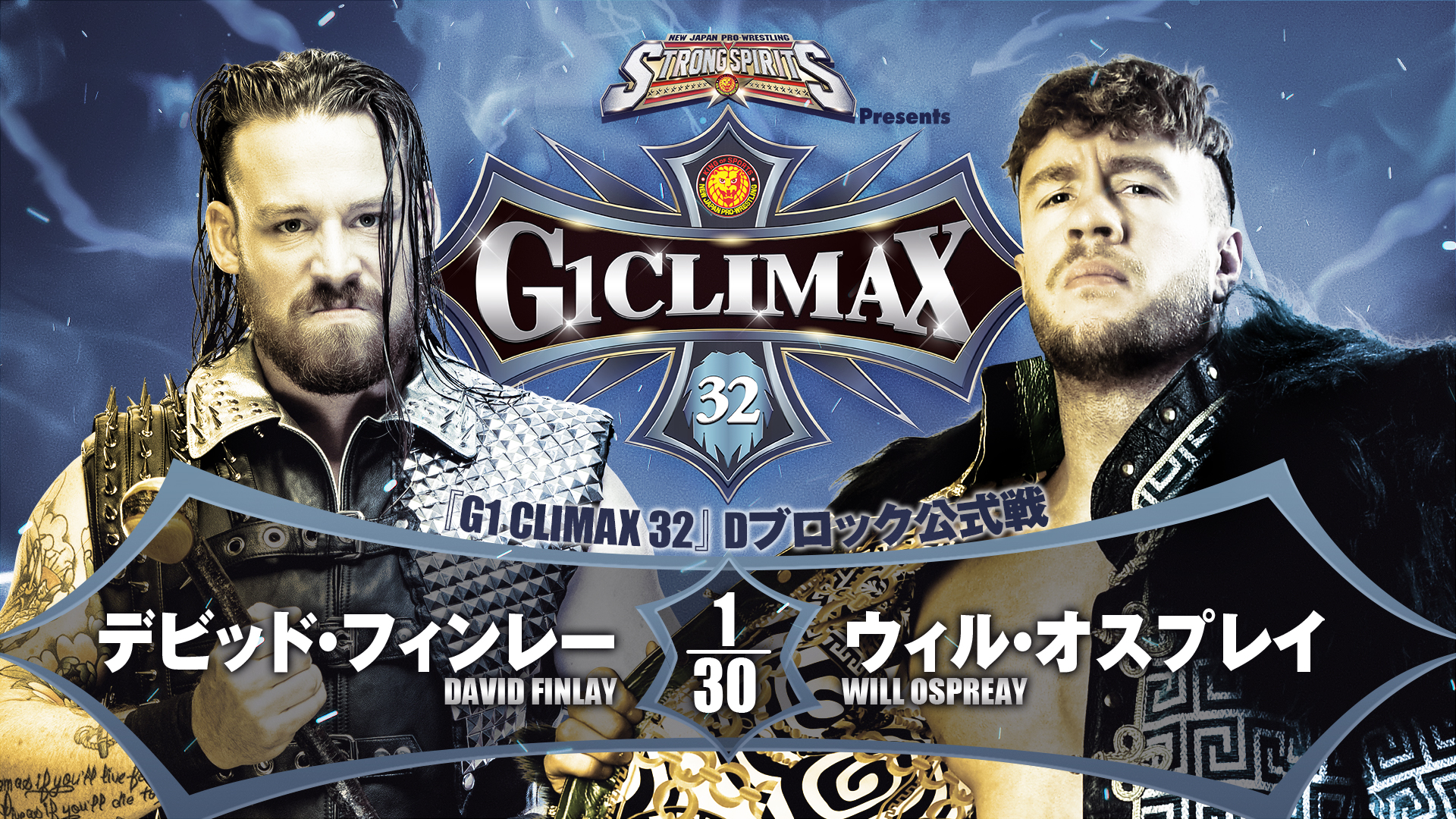 NJPW G1 Climax 32 night ten results: Will Ospreay vs. David Finlay