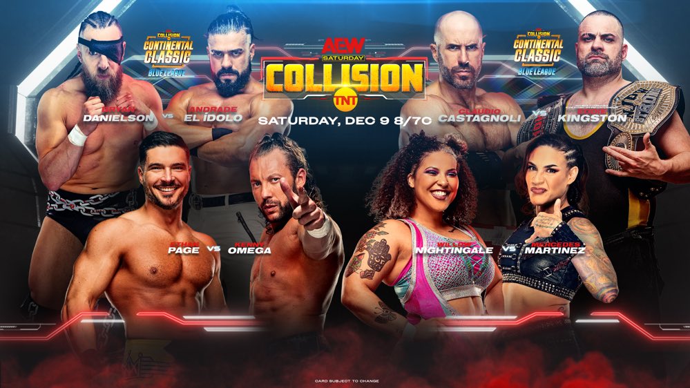 AEW Collision live results: Kenny Omega vs. Ethan Page