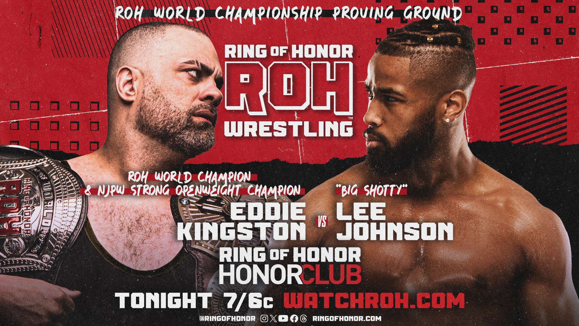 Ring of Honor TV results: Eddie Kingston vs. Lee Johnson