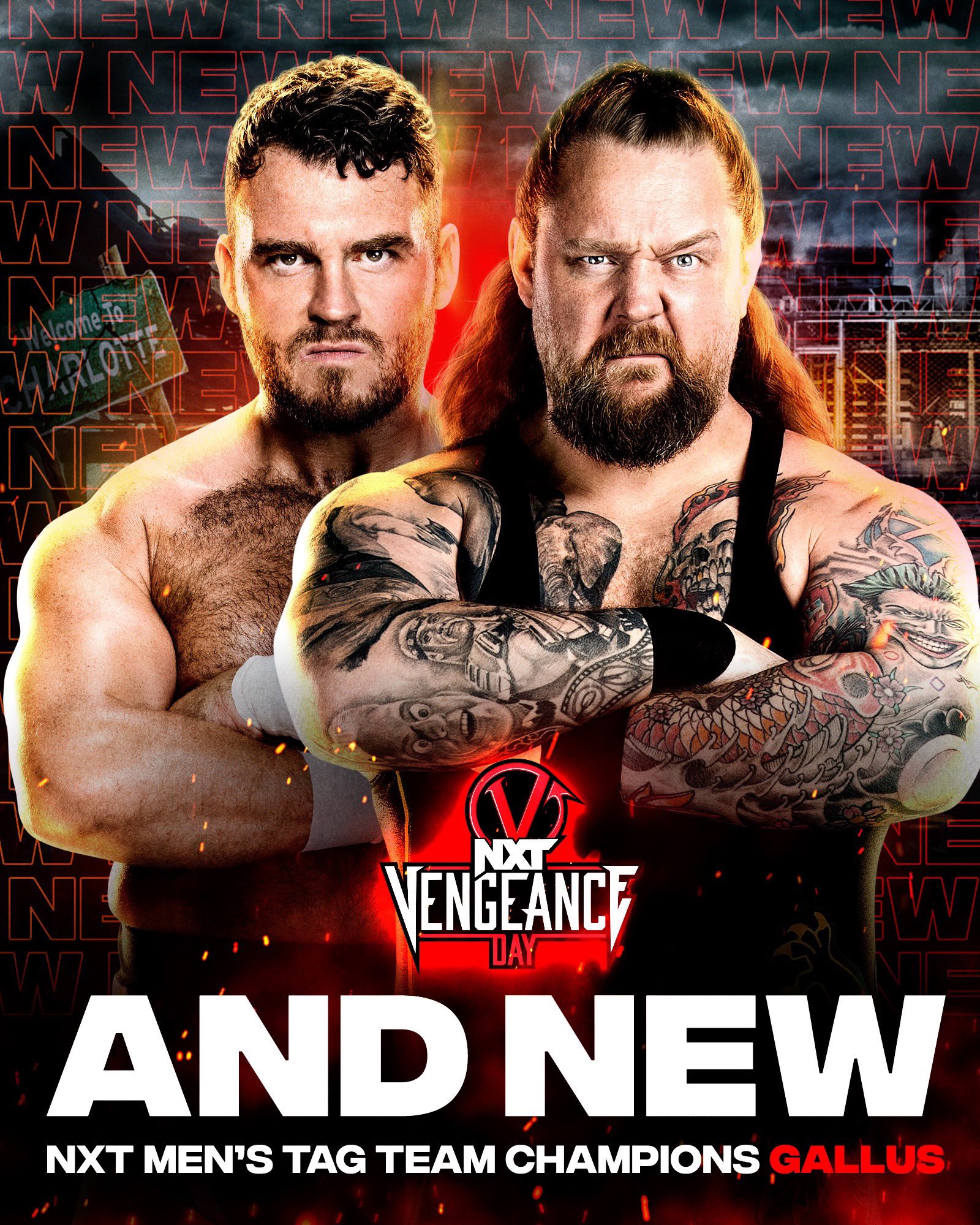 Gallus win Tag Team titles at WWE NXT Vengeance Day
