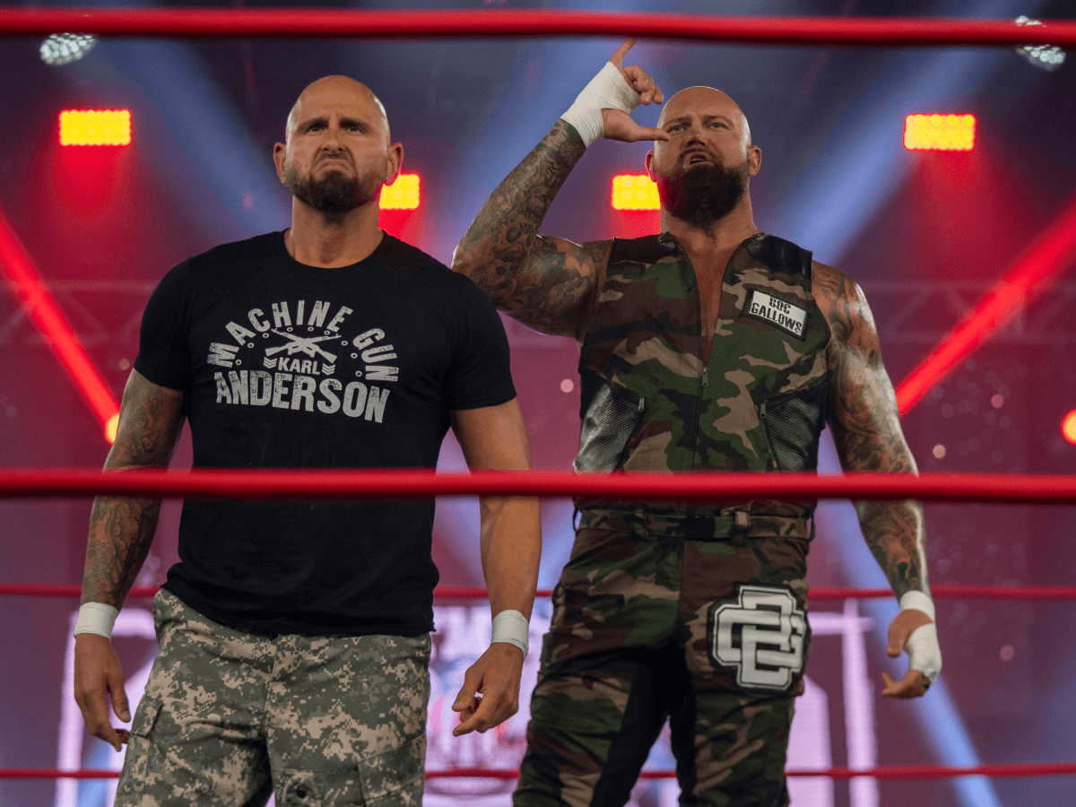 The Good Brothers appear at NJPW Wrestling Dontaku 2022