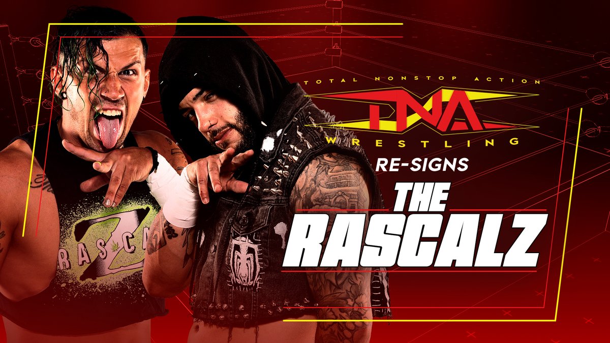 The Rascalz re-sign with TNA Wrestling