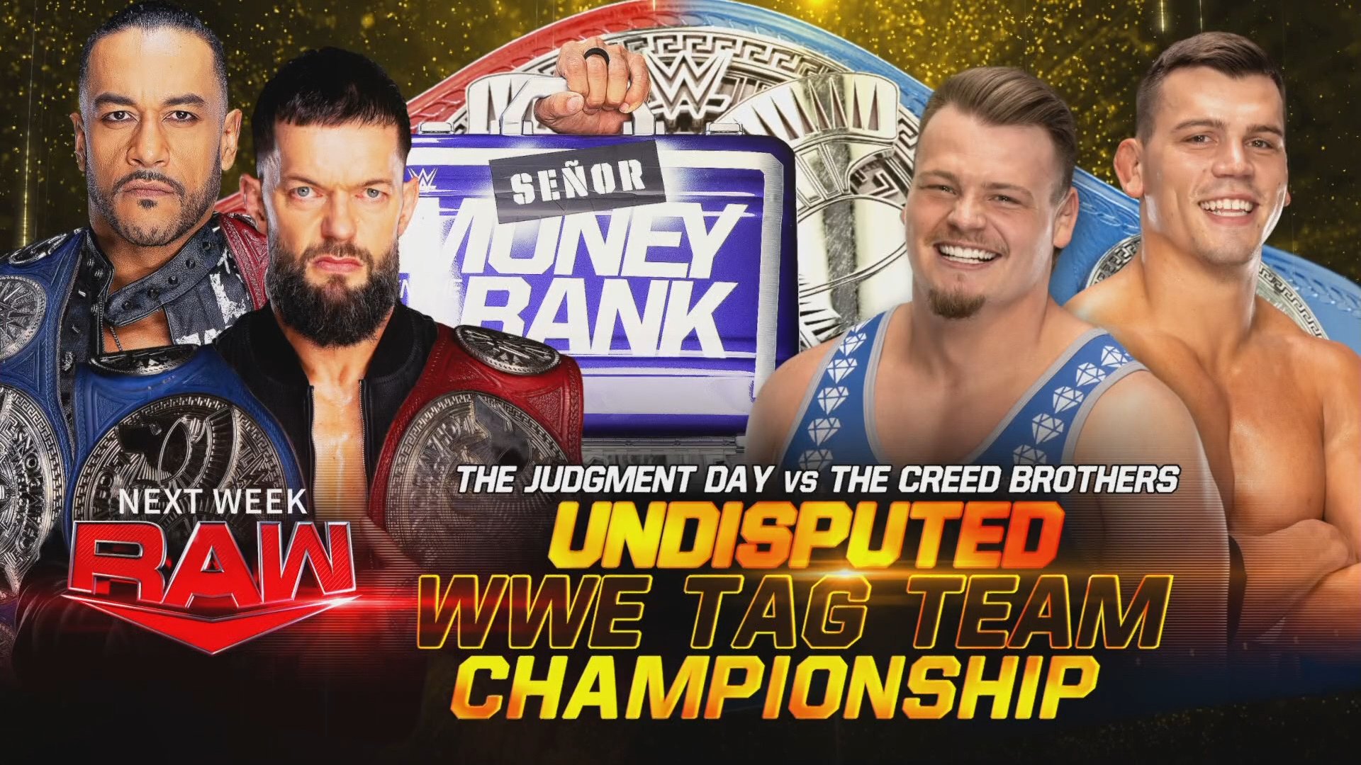Two Tag Team title matches set for next week’s WWE Raw