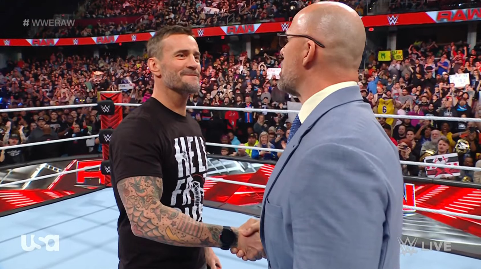 CM Punk joins Raw brand, declares for WWE Royal Rumble