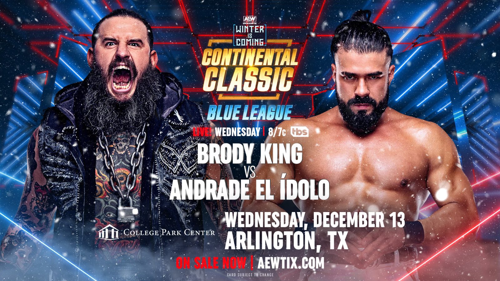 Brody King vs. Andrade El Idolo added to AEW Dynamite