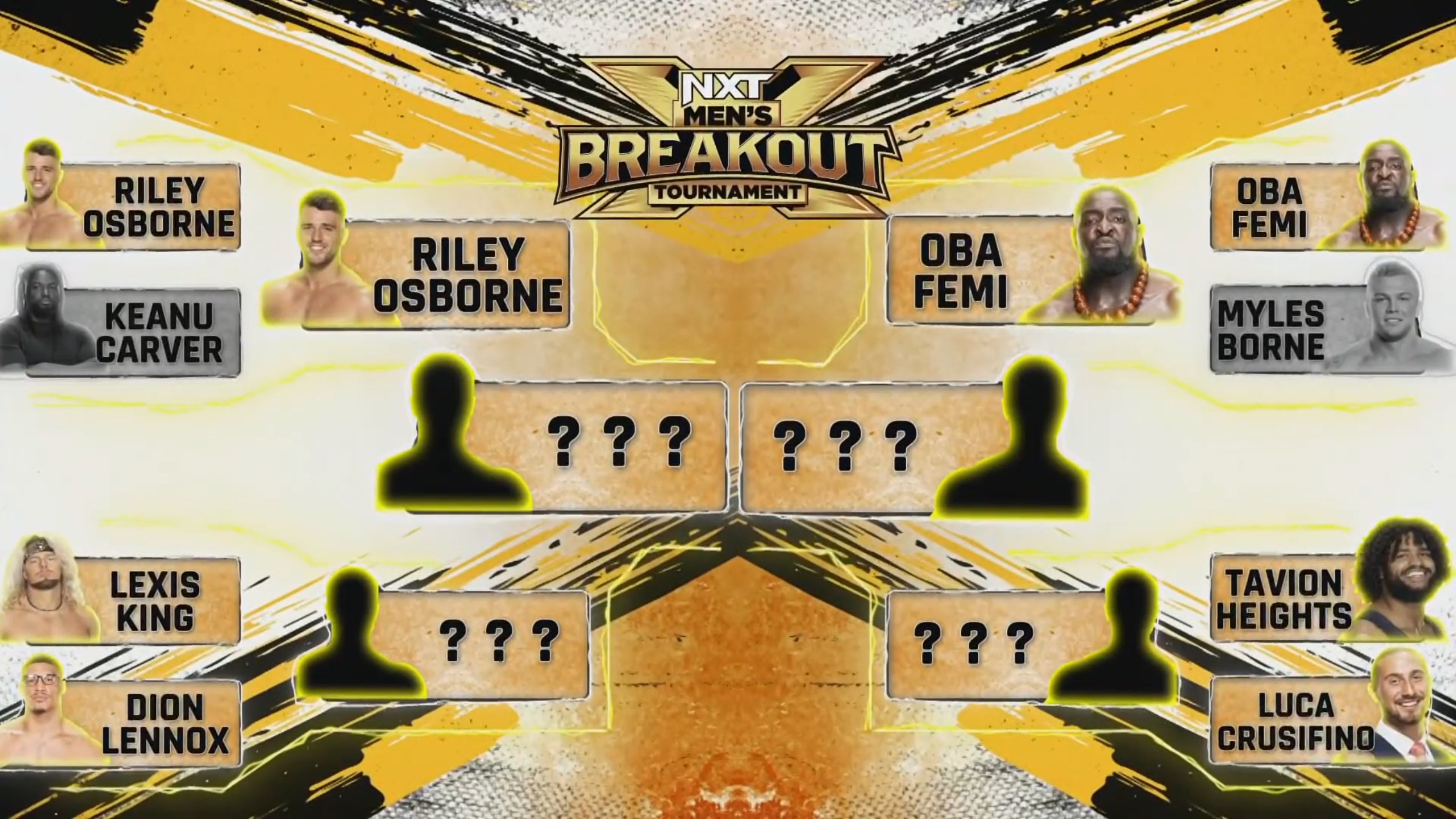 Oba Femi, Riley Osborne advance in WWE NXT Men’s Breakout Tournament