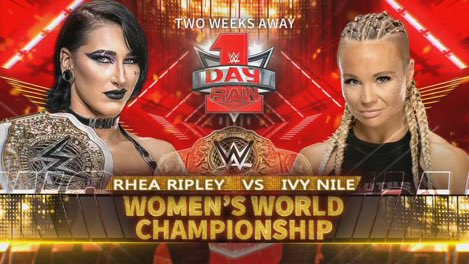 Three new matches added to WWE Raw Day 1