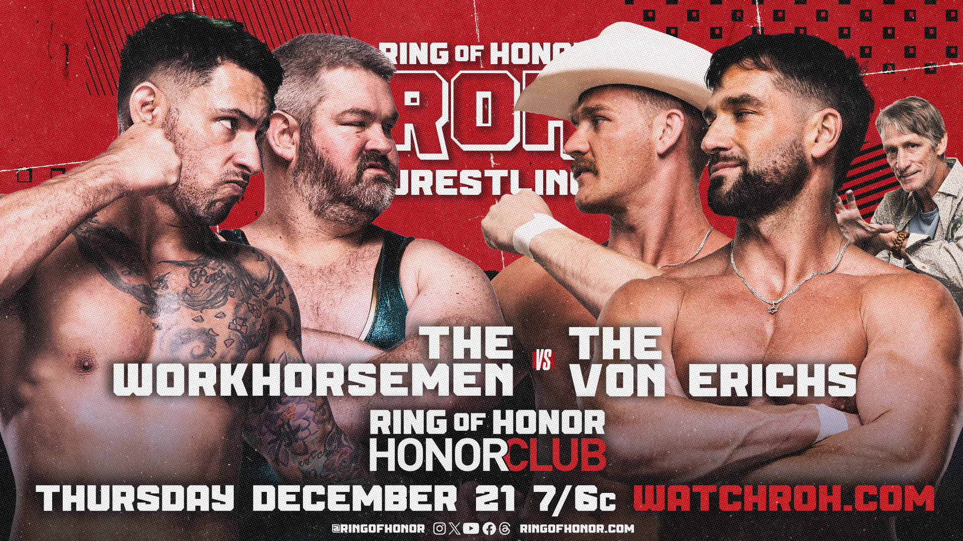 Ring of Honor TV results: The Von Erichs vs. The Workhorsemen